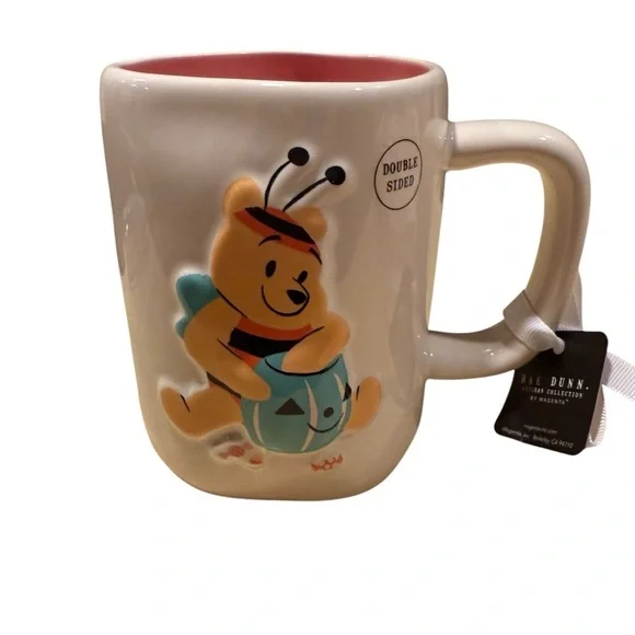 Rae Dunn Winnie the Pooh HAPPY HALLOWEEN Mug - Picture 1 of 3
